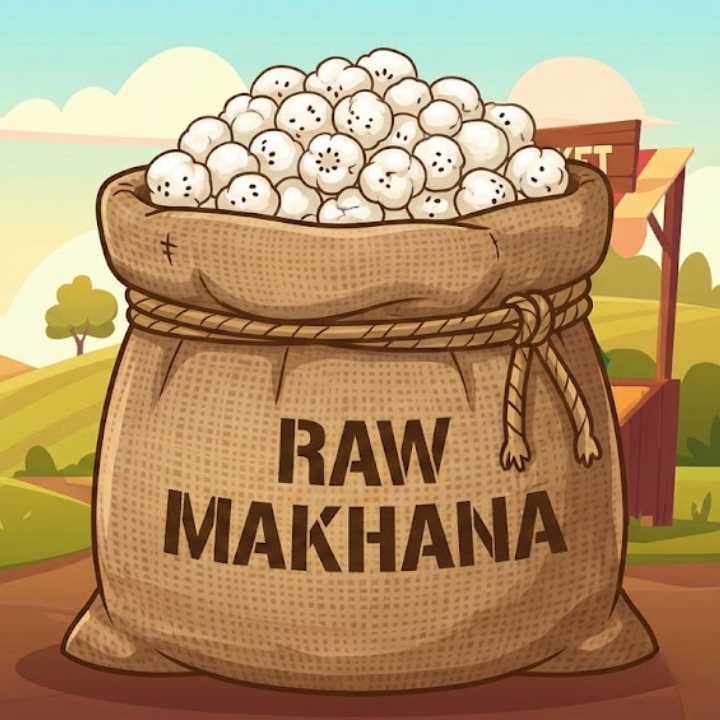 Raw Makhana