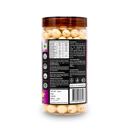 Cream & Onion Flavoured Makhana | 80g